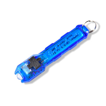 Lanterna reincarcabila tip breloc, 40 LM, culoare albastra, Wuben G1