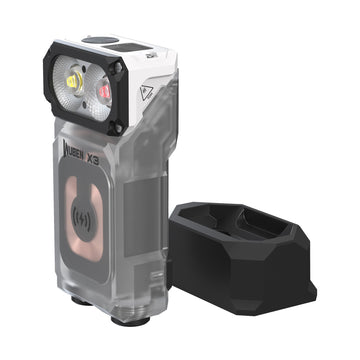 Lanterna reincarcabila EDC, 700 LM, cap reglabil 180 grade, culoare alba, Wuben X3