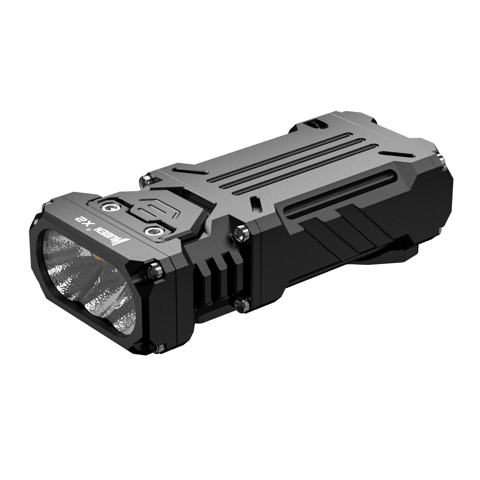 Lanterna reincarcabila EDC, 2500 LM, culoare gri, Wuben X2
