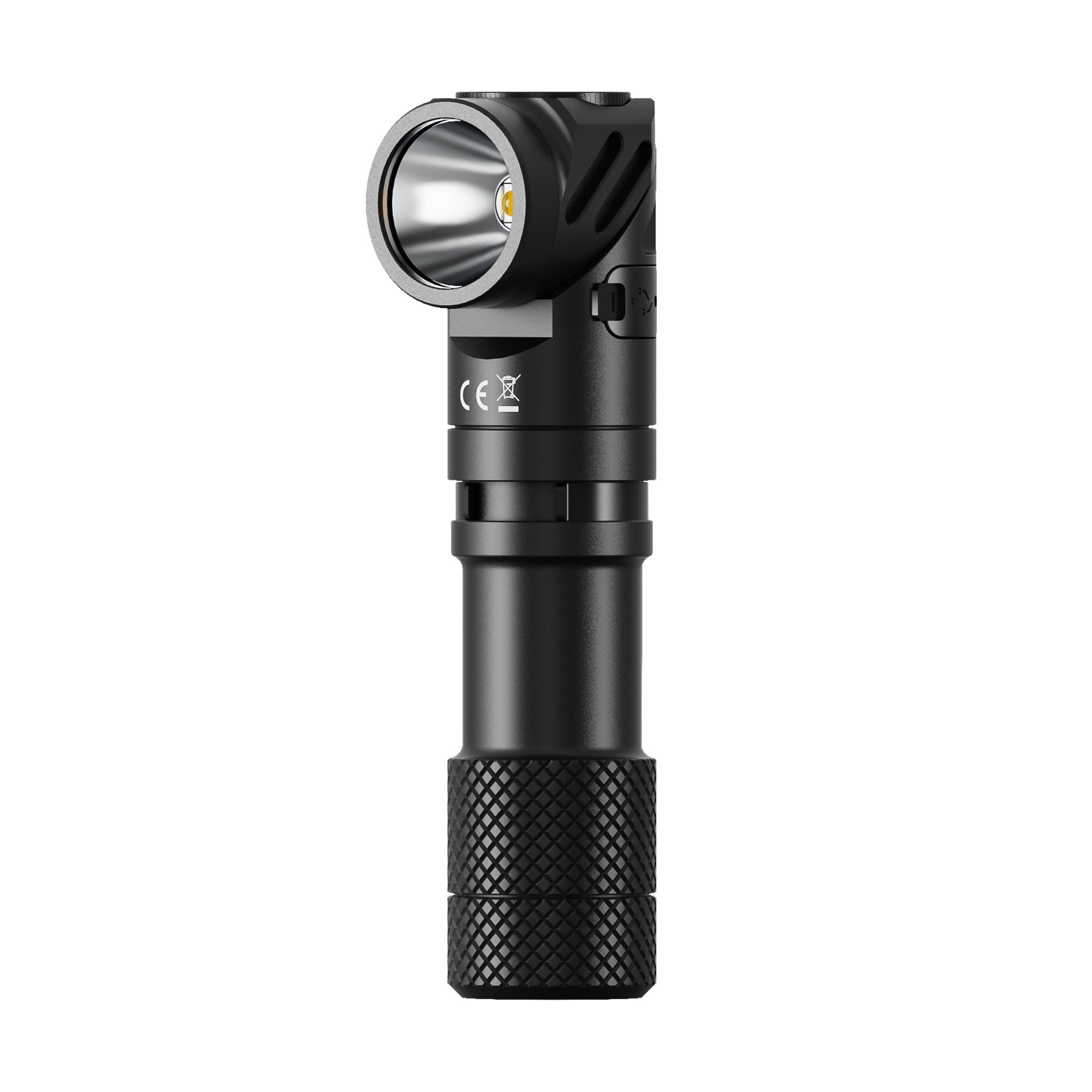 Lanterna reincarcabila cu sursa dubla de lumina, 2000 LM, cap reglabil 180 grade, led Osram P9, Wuben L1-Osr
