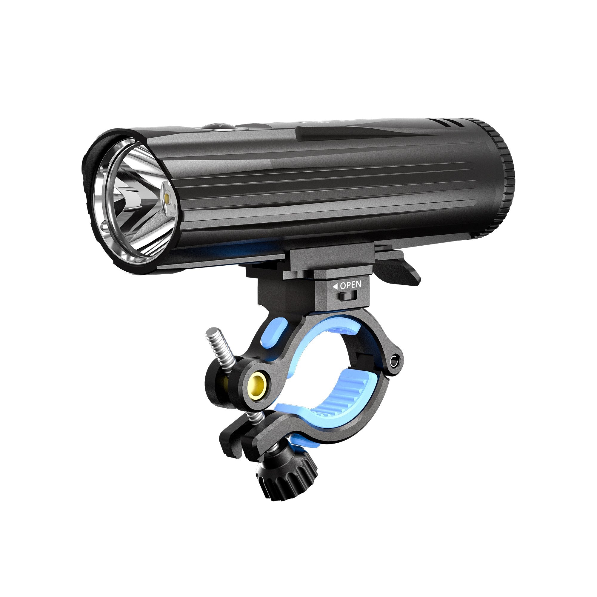 Lanterna reincarcabila pentru bicicleta, 1300 LM, raza max. 280m, Wuben B2-Black