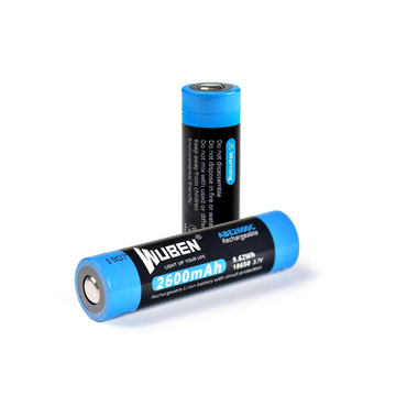 Acumulator Wuben reincarcabil pentru lanterna 18650  2600mAh ABE2600C